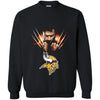 Wolverine Minnesota Vikings T-Shirts Hoodie Ugly Christmas Sweater