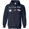 Denver Broncos T Shirt Hoodie I Am A Simple Woman Love Coffe Pizza Denver Broncos