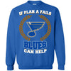Beer St. Louis Blues T Shirts Hoodie If Plan A Fails St. Louis Blues Can Help