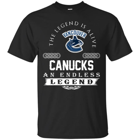 Vancouver Canucks T Shirts Hoodie The Legend Is Alive