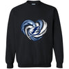 Tampa Bay Lightning T Shirt Hoodie Color Water Heart