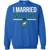 PHILADELPHIA EAGLES T Shirts Hoodie I Married Into This