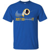 Nike Washington Redskins T Shirts Hoodie Just Do It
