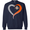 San Francisco Giants T Shirts Hoodie Love Heart