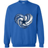 Dallas Cowboys T Shirt Hoodie Color Water Heart