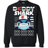 Daddy Shark Calgary Flames T Shirt Hoodie Ugly Christmas Sweater Daddy Shark Doo Doo Doo