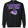 Abilene Christian Wildcats T Shirts Hoodie I Married Into This