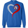 Davidson Wildcats T Shirt Hoodie Ugly Christmas Sweater Love Heart