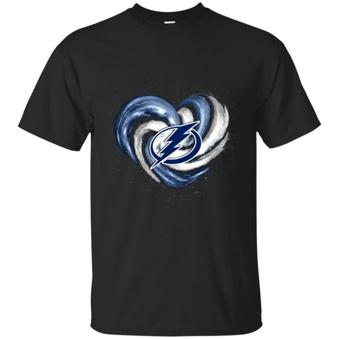 Tampa Bay Lightning T Shirt Hoodie Color Water Heart