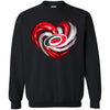 Carolina Hurricanes T Shirt Hoodie Color Water Heart