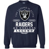 Oakland Raiders T Shirts Hoodie The Legend Is Alive