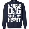 Dogs T Shirts Hoodie   A Rescue Dog Stole My Heart