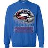 Sexy Lips Columbus Blue Jackets T Shirts Hoodie