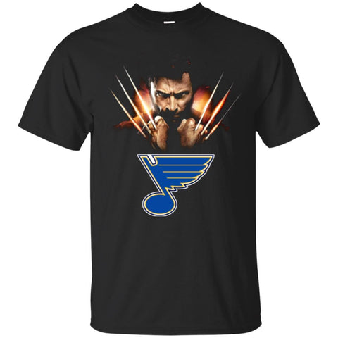 Wolverine St. Louis Blues T-Shirts Hoodie Ugly Christmas Sweater