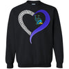 Delaware Fightin' Blue Hens T Shirt Hoodie Ugly Christmas Sweater Love Heart