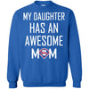 Philadelphia Phillies T Shirts Hoodie My Daughter Has An Awesome Mom