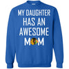 Chicago Blackhawks T Shirts Hoodie My Daughter Has An Awesome Mom