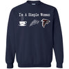 Atlanta Falcons T Shirt Hoodie I Am A Simple Woman Love Coffe Pizza Atlanta Falcons