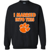Clemson Tigers T Shirt I Married Into This T Shirts Hoodie