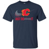 Nike Calgary Flames T Shirts Hoodie Just Do It