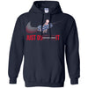 Nike Los Angeles Dodgers T Shirt Hoodie Just Do It