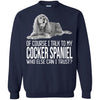 Cocker Spaniel T Shirts Hoodie  Of Course I Talk To