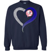 New York Yankees T Shirts Hoodie Love Heart