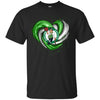 BOSTON CELTICS T Shirt Hoodie Color Water Heart