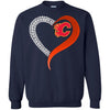 Calgary Flames T-Shirts Hoodie Ugly Christmas Sweater Heart