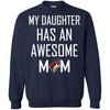 Arizona Coyotes T Shirts Hoodie My Daughter Has An Awesome Mom