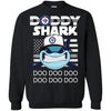 Daddy Shark Winnipeg Jets T Shirt Hoodie Ugly Christmas Sweater Daddy Shark Doo Doo Doo