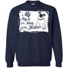 Pug T Shirts Hoodie  My Pug Is 3% Nauty 97% Heart