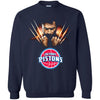 Wolverine DETROIT PISTONS T-Shirts Hoodie Ugly Christmas Sweater
