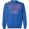 TCU Horned frogs T Shirt I Married Into This T Shirts Hoodie