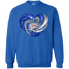 OKLAHOMA CITY THUNDER T Shirt Hoodie Color Water Heart