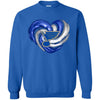 St. Louis Blues T Shirt Hoodie Color Water Heart