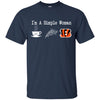 CINCINNATI BENGALS T Shirt Hoodie I Am A Simple Woman Love Coffe Pizza CINCINNATI BENGALS