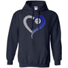 Toronto Blue Jays T Shirts Hoodie Love Heart
