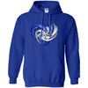 Washington Capitals T Shirt Hoodie Color Water Heart