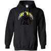 Black Panther Los Angeles Chargers  T Shirts Hoodie