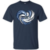 Seattle Seahawks T Shirt Hoodie Color Water Heart