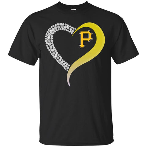 Pittsburgh Pirates T Shirts Hoodie Love Heart