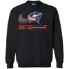 Nike Columbus Blue Jackets T Shirts Hoodie Just Do It