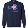 Nike Chicago Cubs T Shirt Hoodie Just Do It