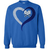 Charleston Southern Buccaneers T Shirt Hoodie Ugly Christmas Sweater Love Heart