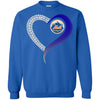New York Mets T Shirts Hoodie Love Heart