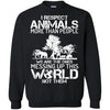 Animals T Shirts Hoodie  I Respect Animals More Than People