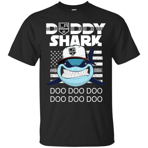 Daddy Shark Los Angeles Kings T Shirt Hoodie Ugly Christmas Sweater Daddy Shark Doo Doo Doo
