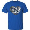 UTAH JAZZ T Shirt Hoodie Color Water Heart