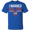 Colorado Avalanche T Shirts Hoodie I Married Into This